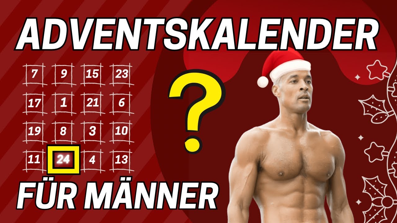 Männer Adventskalender - 24 Tage Die Dein Leben Verändern