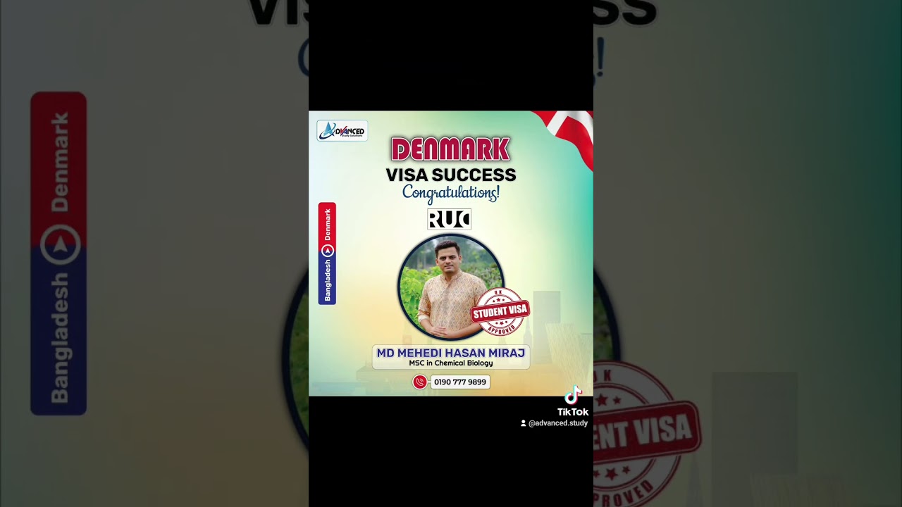 𝐀𝐥𝐡𝐚𝐦𝐝𝐮𝐥𝐢𝐥𝐥𝐚𝐡, 𝐃𝐞𝐧𝐦𝐚𝐫𝐤 𝐕𝐢𝐬𝐚 𝐀𝐩𝐩𝐫𝐨𝐯𝐞𝐝 | 𝐌𝐝 𝐌𝐞𝐡𝐞𝐝𝐢 𝐇𝐚𝐬𝐚𝐧 𝐌𝐢𝐫𝐚𝐣