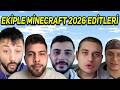 Ekiple Minecraft 2026 Editlerini İZLİYORUM!!