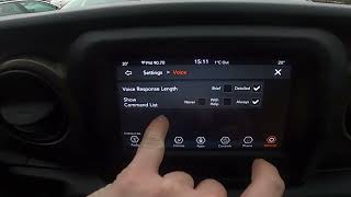 How to Find and Manage Voice Assistant Settings in Jeep Wrangler IV ( 2018 – now ) screenshot 5