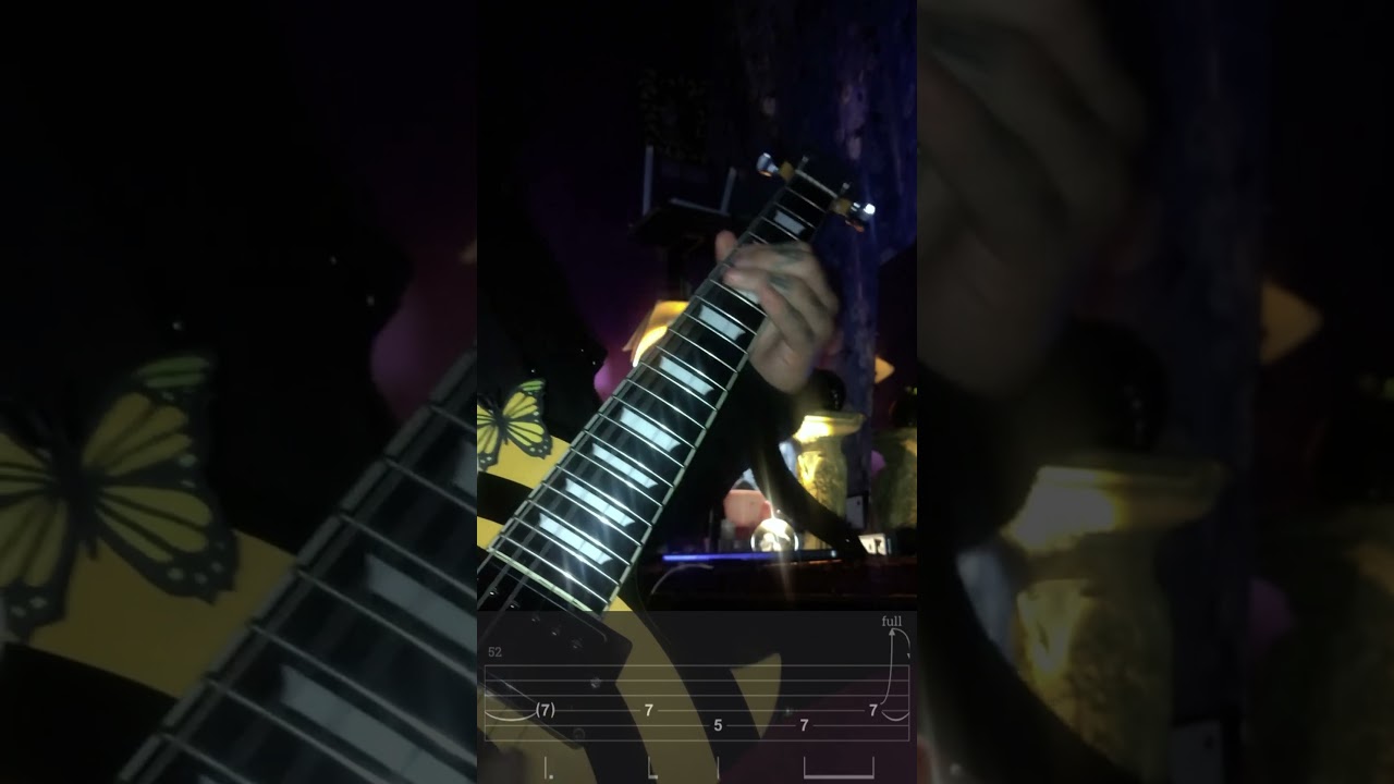 Born dead - Made of pain Solo + tab + final solo 