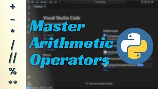 "Mastering Arithmetic Operators in Python: + -  / // % ** Explained!"  || Vardhan Vanga || V³