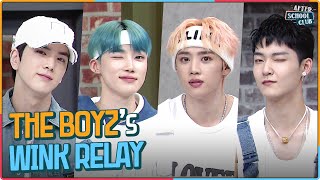 [After School Club] THE BOYZ's wink relay (더보이즈의 윙크 릴레이)