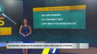 Eye on Scams: AI being used to increase speed and size of attacks