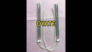 380V 3000W Twin Tube Semi-Gold Quartz Alloy Wire Infrared Heater #heater#electricheater