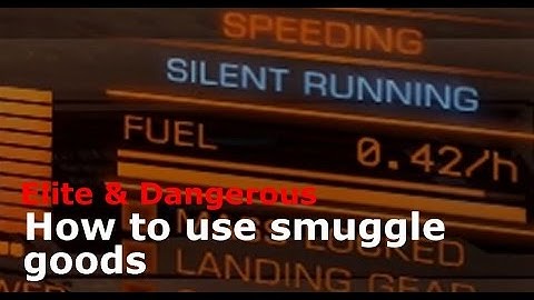 How to smuggle goods (Elite: Dangerous)