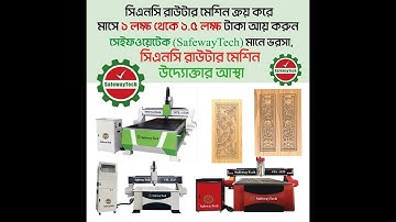 সিএনসি রাউটার মেশিন CNC Router Machine