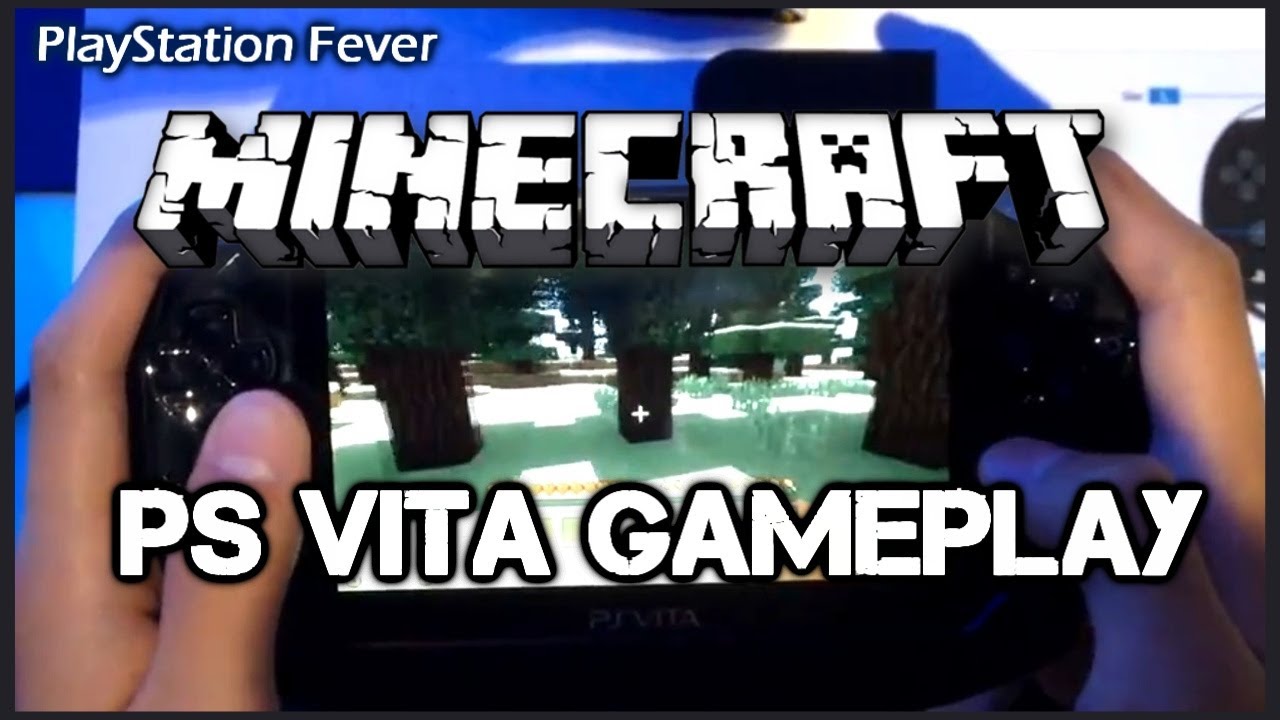 PS Vita Minecraft Edition Gameplay!! - Must Watch - YouTube