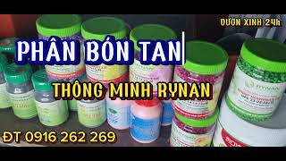 PHÂN BÓN TAN CHẬM THÔNG MINH RYNAN  CHĂM HOA LAN, CÂY CẢNH NHÀN TÊNH