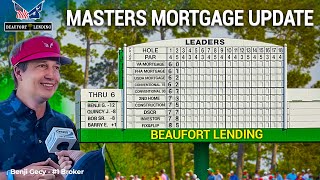 Masters Mortgage Minute 2024 | Weekly Rate Update With Benji Gecy | Beaufort Lending