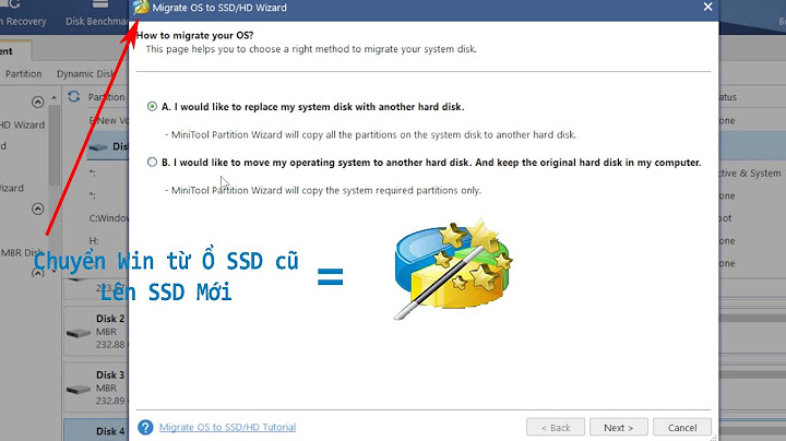 Video hướng dẫn chuyển hệ điều hành sang ổ ssd