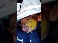 komedi karakter facepainting