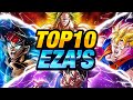 START OF THE YEAR TOP 10s! 2022 TOP 10 EZAS IN DOKKAN TIER LIST! (DBZ: Dokkan Battle)