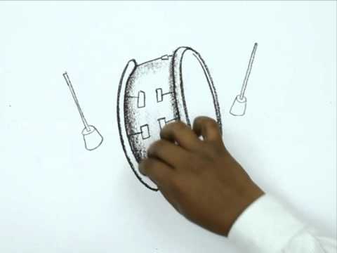 How to Draw a Drum - YouTube