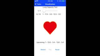 Gurmentor's Breathing apps: Test your lung capacity with this breath sequence screenshot 1