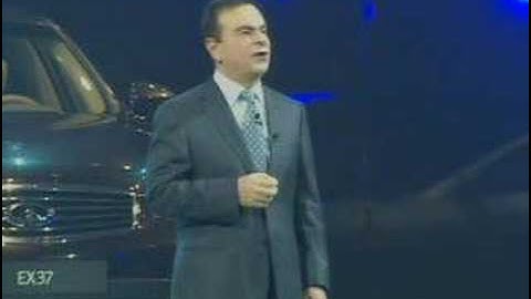 The Infiniti European launch show, Geneva