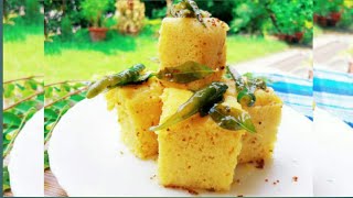 Dhokla Recipe |Besan Dhokla Recipe In Gujarati Style (Hindi)15 मिनट में बाजार जैसा ढोकला घर पर बनाये