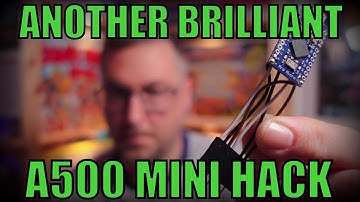 Using An Original Amiga 500 Keyboard On An A500 Mini With Retro32