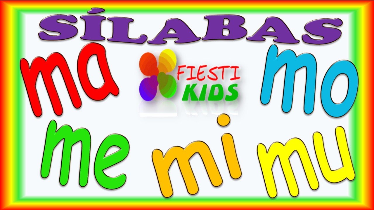 Sílabas Con M Para Niños Ma Me Mi Mo Mu Ejemplos Y Música Syllables For Kids In Spanish