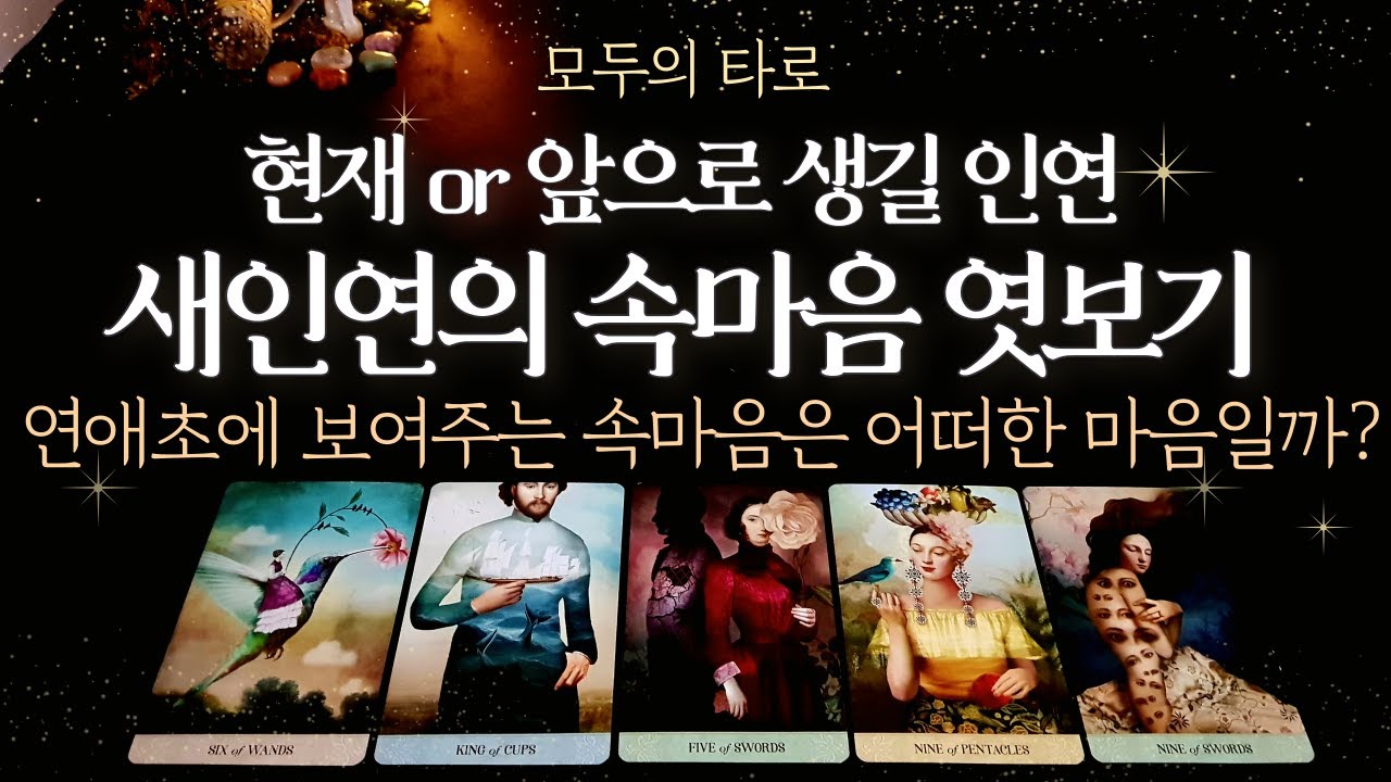 [타로] 현재 or 앞으로 만날! 새 인연의 속마음 엿보기