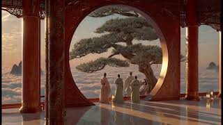 Heavenly Staircases Above the Clouds — The Lost World of Oriental Immortals