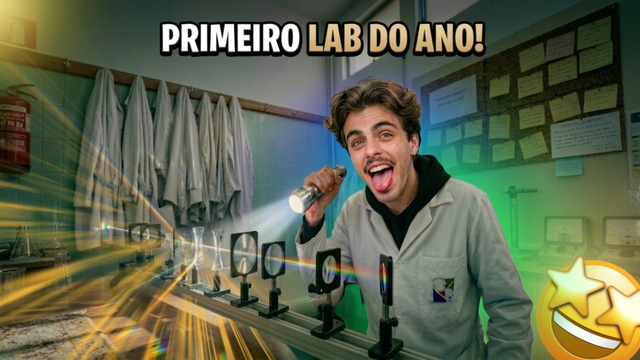 Meu Primeiro Lab do Ano (e olha no que deu) 😂