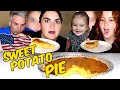 Brits try american sweet potato pie for the first time