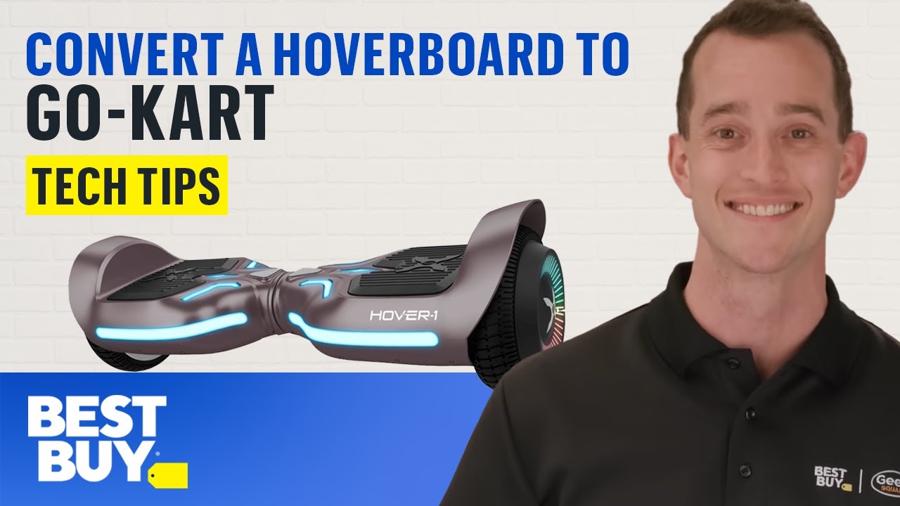 Tech Tips: How to convert a hoverboard into a go-kart. 
