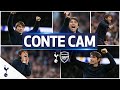 Conte's INCREDIBLE celebrations in his first North London Derby 🔥 | CONTE CAM | Spurs 3-0 Arsenal