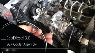 EcoDiesel 3.0 EGR Cooler Replacement Ram Jeep by TDR Auto 37,791 views 3 years ago 11 minutes, 18 seconds