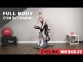 Full Body Conditioning Cycle Workout to Target & Tone Upper Body