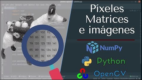 Crear una imagen con numpy y openCV | python