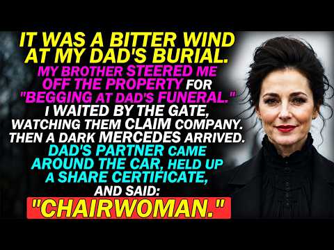 My Family Threw Me Out of My Dad's Funeral for "Begging" — 1 Word Made Me CHAIRWOMAN