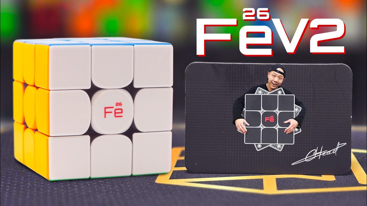 We Made Another Cube with Cubehead and MoYu! - WeiLong Ferrocore V2 Overview