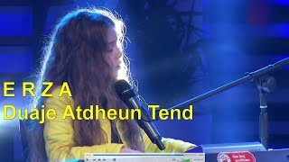 Video thumbnail of "Erza Muqoli - Duaje Atdheun Tend (Live piano - voix  2015)"