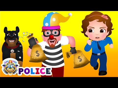 ChuChu TV Police   Saving The Kids Money  Bank Robbery Episode   Fun Stories for Children