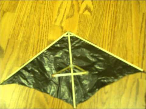 Home-built toy hang glider