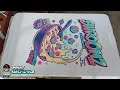 Cereal  5 colors silkscreen print  print mechanics  screen life