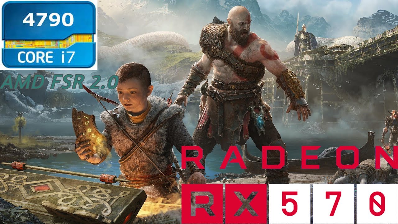 God of War RX570(I7-4790) AMD FSR 2.0 - YouTube