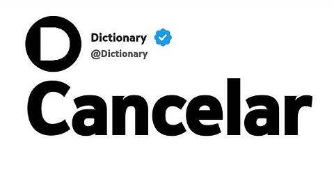 Cancelar Significado Em Português 