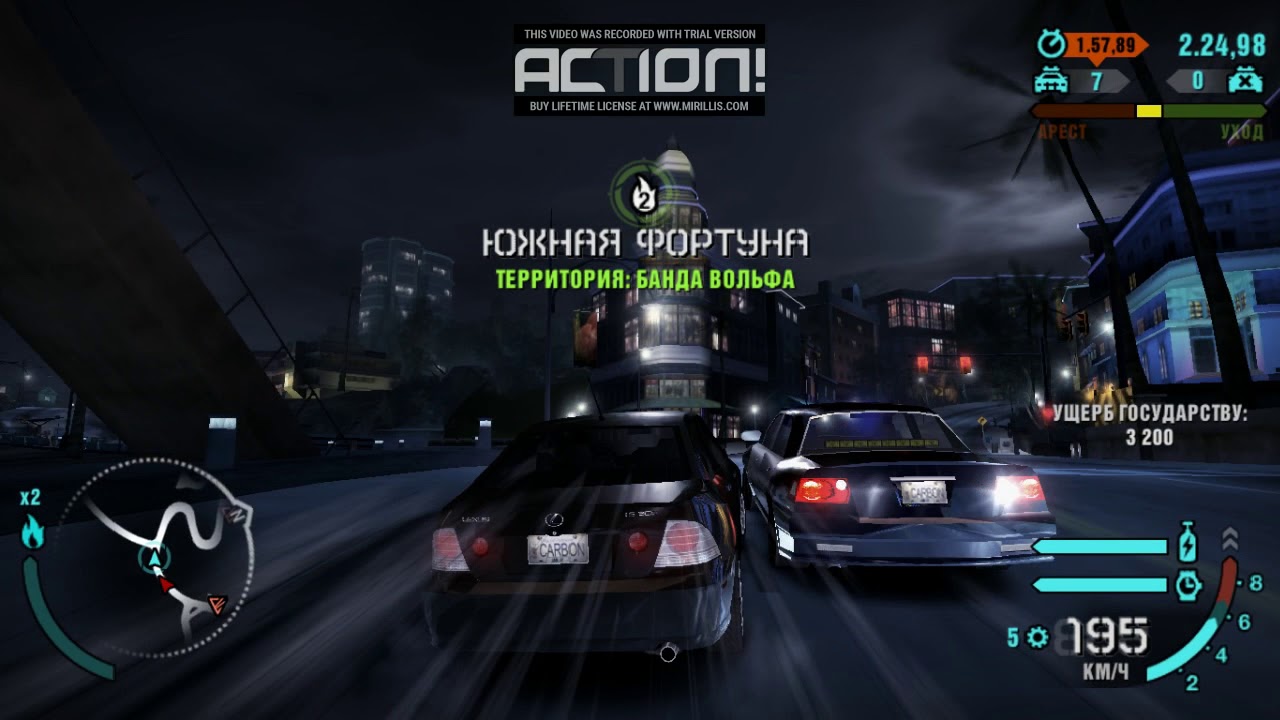 лексус is300 машина бомбит просто в nfs carbon - YouTube