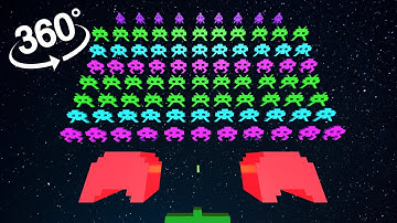 Enter an Immersive SPACE INVADERS