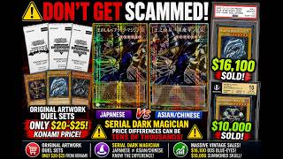 Yu-Gi-Oh WARNING: Original Artwork Duel Sets, Grandmaster Dark Magician &amp; Manga Rares DDS Blue Eyes