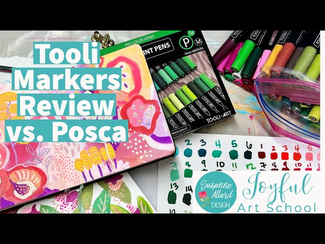 Tooli Paint Markers Review vs. Posca 