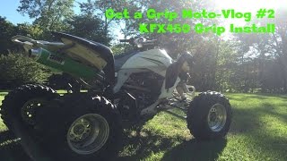 Get A Grip!  Moto Vlog #2 Pro Taper Grip Install
