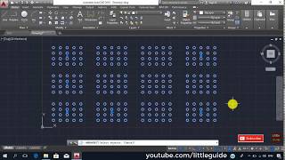 Creating Rectangular Array, Polar Array and Path Array in AutoCAD || Array in AutoCAD