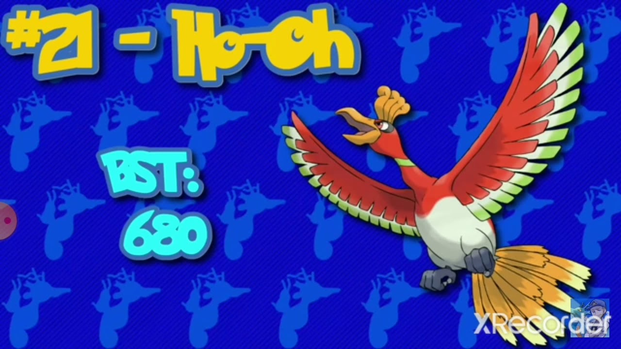 Top 50 Strongest Pok mon Based On Bst YouTube