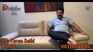 Meet Our Happy Client Mr. Tarun Sethi Dial 2 Decor Sofa Set Review In Rohini