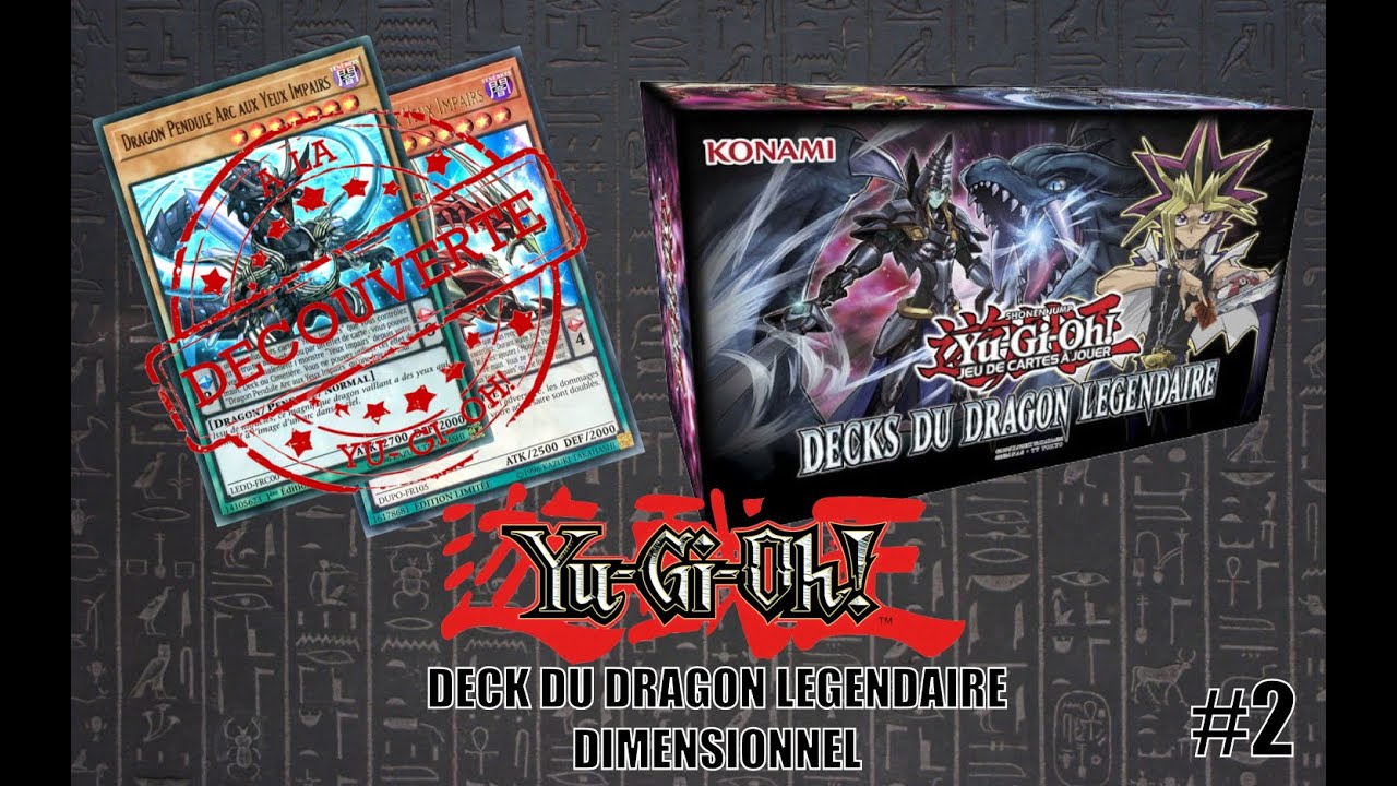 A La Découverte 2 Boîte Deck Du Dragon Légendaire 