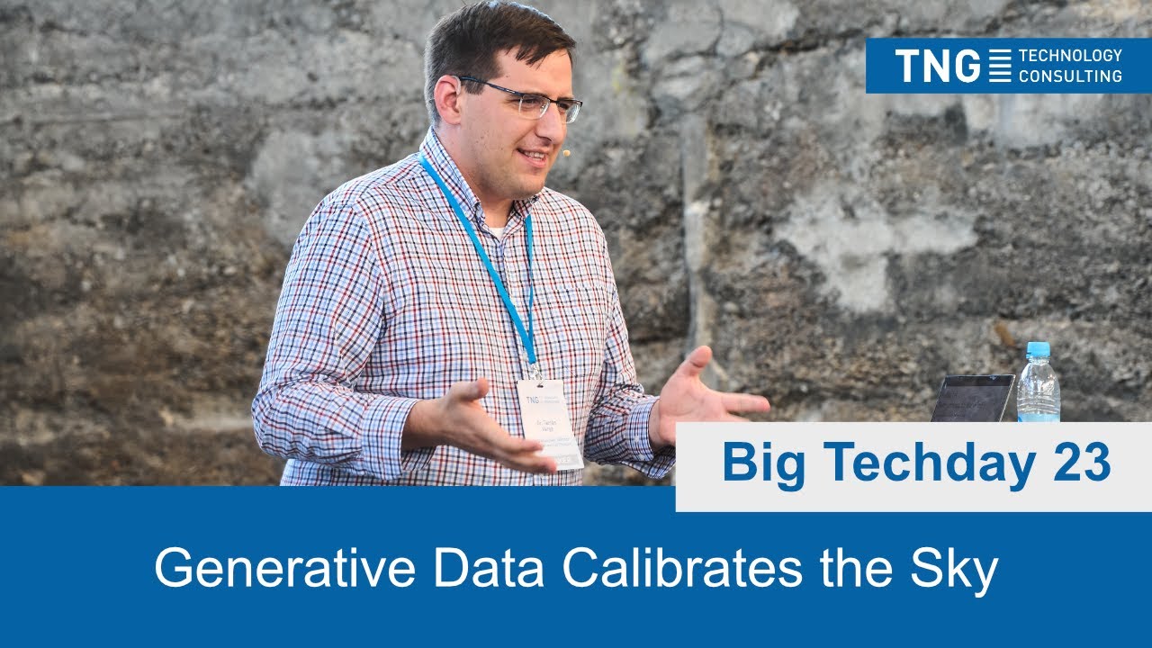 Big Techday 23: Generative Data Calibrates the Sky [EN] - Dr Tamás ...